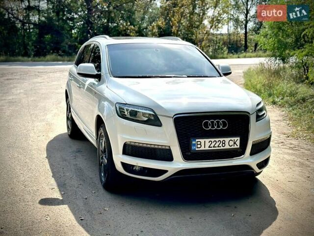 Белый Ауди Ку 7, объемом двигателя 3 л и пробегом 220 тыс. км за 20900 $, фото 1 на Automoto.ua