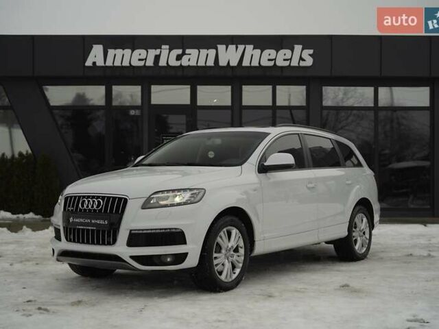 Белый Ауди Ку 7, объемом двигателя 3 л и пробегом 120 тыс. км за 19900 $, фото 1 на Automoto.ua