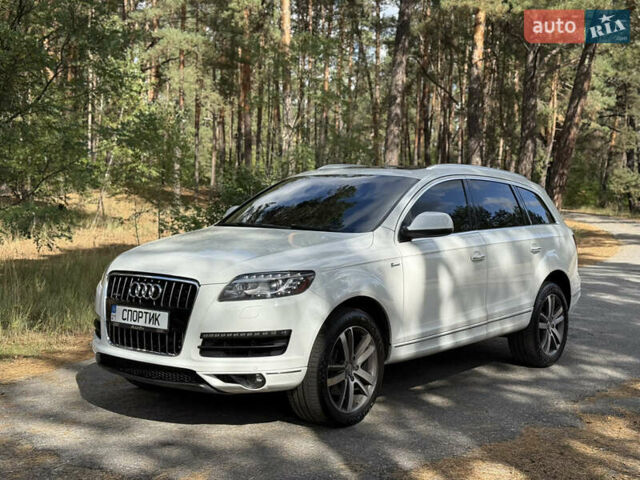 Белый Ауди Ку 7, объемом двигателя 3 л и пробегом 218 тыс. км за 14400 $, фото 1 на Automoto.ua
