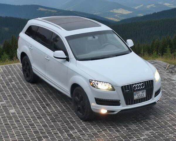 Белый Ауди Ку 7, объемом двигателя 3 л и пробегом 229 тыс. км за 14300 $, фото 1 на Automoto.ua