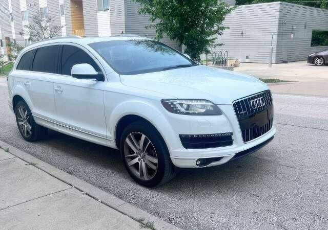 Белый Ауди Ку 7, объемом двигателя 3 л и пробегом 134 тыс. км за 3500 $, фото 1 на Automoto.ua