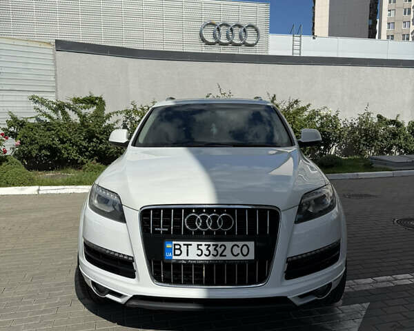 Ауди Ку 7 2014 в Одессе на Automoto.ua Белый Ауди Ку 7, объемом двигателя 2.97 л и пробегом 292 тыс. км за 21500 $, фото 1 на Automoto.ua