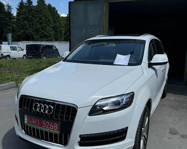 Белый Ауди Ку 7, объемом двигателя 3 л и пробегом 152 тыс. км за 18900 $, фото 1 на Automoto.ua