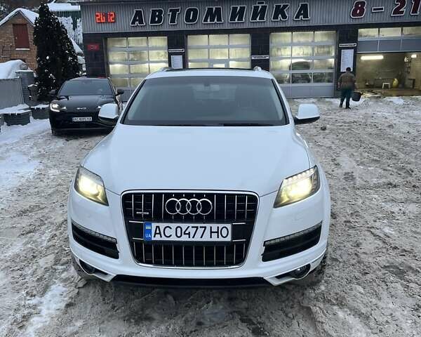 Белый Ауди Ку 7, объемом двигателя 3 л и пробегом 230 тыс. км за 16000 $, фото 1 на Automoto.ua