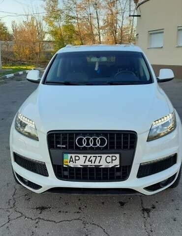 Ауди Ку 7 2014 в Запорожье на Automoto.ua Белый Ауди Ку 7, объемом двигателя 3 л и пробегом 247 тыс. км за 17500 $, фото 1 на Automoto.ua
