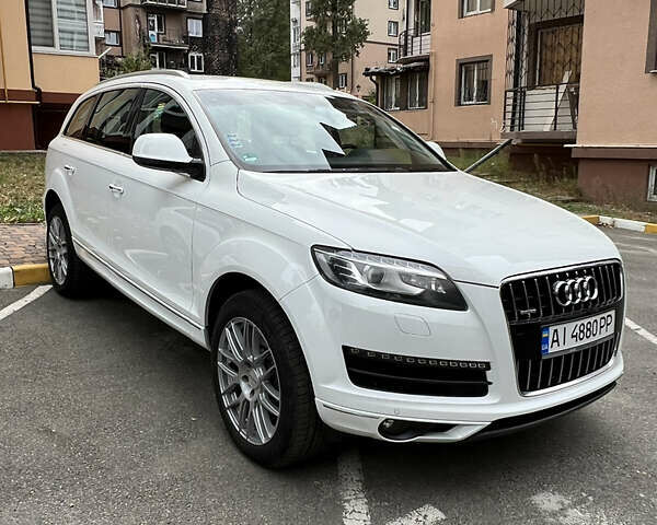 Ауди Ку 7 2014 в Киеве на Automoto.ua Белый Ауди Ку 7, объемом двигателя 3 л и пробегом 183 тыс. км за 15500 $, фото 1 на Automoto.ua