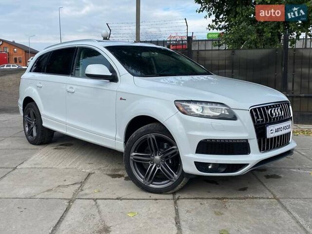 Білий Ауді Ку 7, об'ємом двигуна 3 л та пробігом 218 тис. км за 21490 $, фото 1 на Automoto.ua