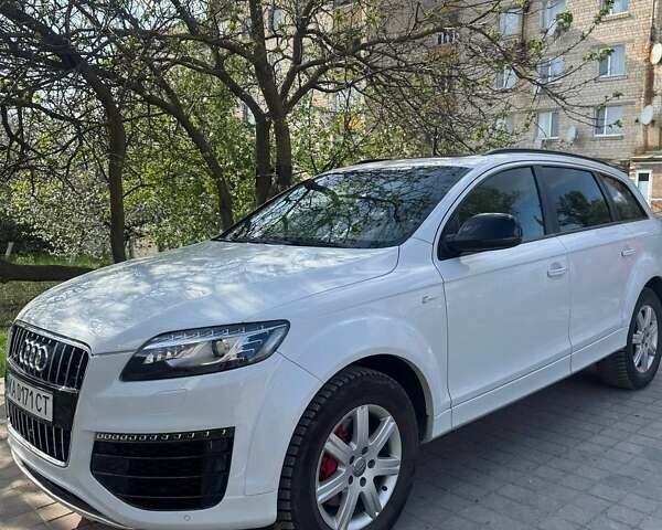 Белый Ауди Ку 7, объемом двигателя 3 л и пробегом 205 тыс. км за 16500 $, фото 1 на Automoto.ua