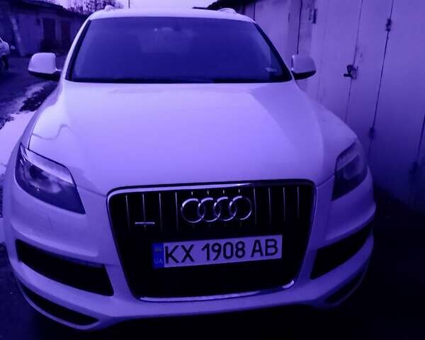 Белый Ауди Ку 7, объемом двигателя 3 л и пробегом 160 тыс. км за 20000 $, фото 1 на Automoto.ua