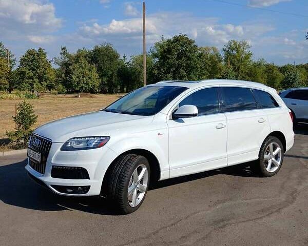 Белый Ауди Ку 7, объемом двигателя 3 л и пробегом 169 тыс. км за 22500 $, фото 1 на Automoto.ua