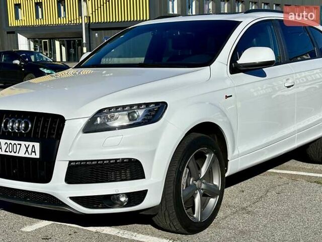 Белый Ауди Ку 7, объемом двигателя 3 л и пробегом 124 тыс. км за 23700 $, фото 1 на Automoto.ua