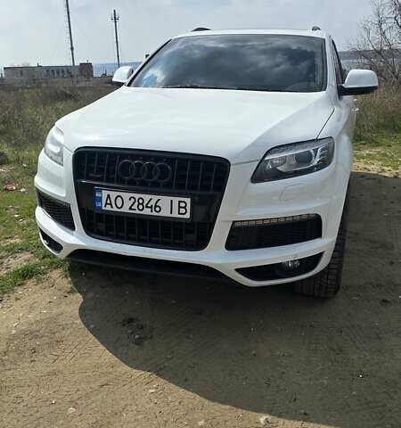 Белый Ауди Ку 7, объемом двигателя 3 л и пробегом 127 тыс. км за 23000 $, фото 1 на Automoto.ua