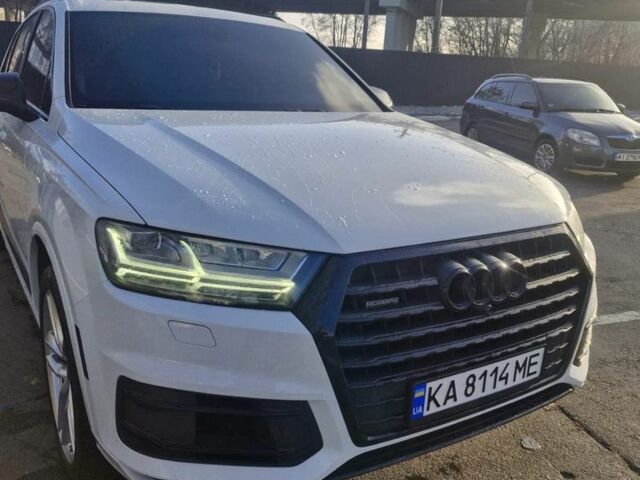 Белый Ауди Ку 7, объемом двигателя 3 л и пробегом 170 тыс. км за 22000 $, фото 1 на Automoto.ua