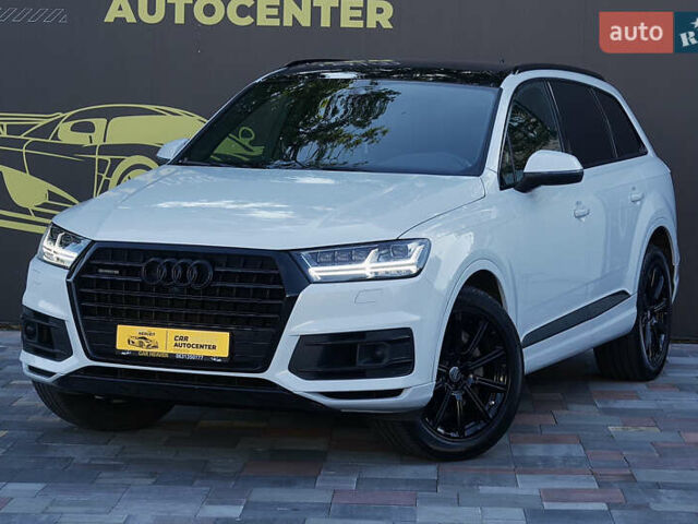 Белый Ауди Ку 7, объемом двигателя 3 л и пробегом 80 тыс. км за 34500 $, фото 1 на Automoto.ua