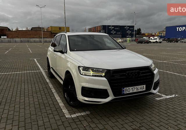 Ауди Ку 7 2018 в Тернополе на Automoto.ua Белый Ауди Ку 7, объемом двигателя 3 л и пробегом 151 тыс. км за 40900 $, фото 1 на Automoto.ua