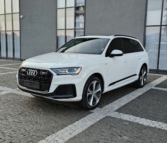 Белый Ауди Ку 7, объемом двигателя 3 л и пробегом 56 тыс. км за 47000 $, фото 1 на Automoto.ua