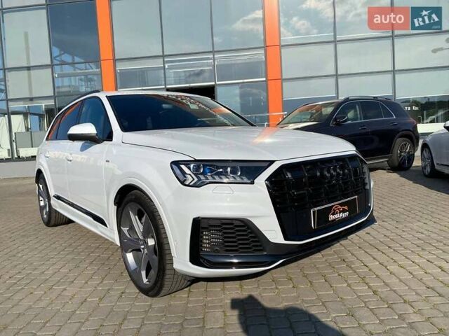 Белый Ауди Ку 7, объемом двигателя 3 л и пробегом 40 тыс. км за 61500 $, фото 1 на Automoto.ua