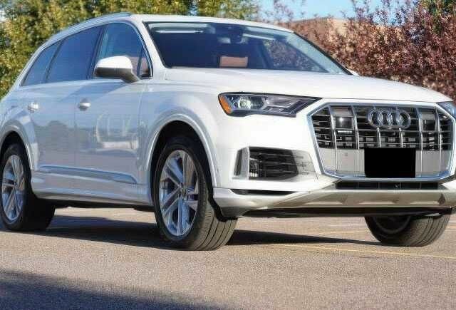 Ауди Ку 7 2022 в Ивано-Франковске на Automoto.ua Белый Ауди Ку 7, объемом двигателя 3 л и пробегом 45 тыс. км за 35000 $, фото 1 на Automoto.ua