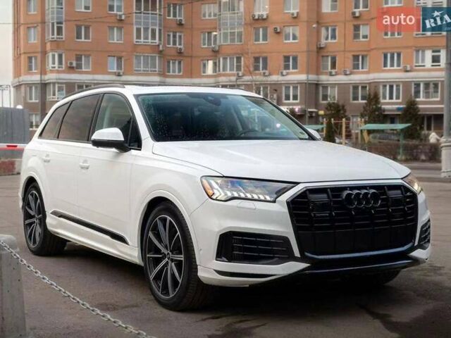 Белый Ауди Ку 7, объемом двигателя 3 л и пробегом 21 тыс. км за 53500 $, фото 1 на Automoto.ua
