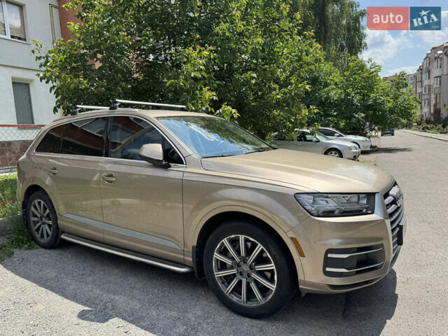 Бежевый Ауди Ку 7, объемом двигателя 2 л и пробегом 18 тыс. км за 35500 $, фото 1 на Automoto.ua