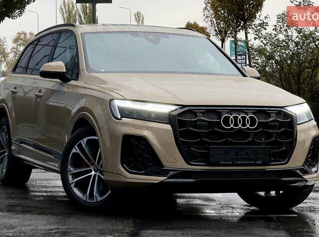 Ауди Ку 7 2024 в Киеве на Automoto.ua Бежевый Ауди Ку 7, объемом двигателя 3 л и пробегом 24 тыс. км за 117777 $, фото 1 на Automoto.ua