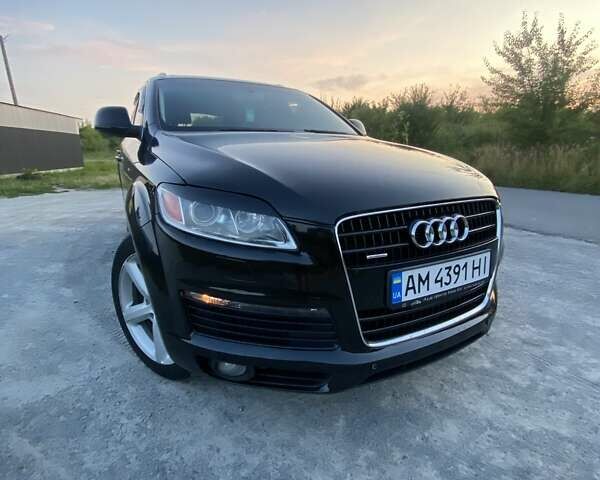 Черный Ауди Ку 7, объемом двигателя 4.2 л и пробегом 257 тыс. км за 8600 $, фото 1 на Automoto.ua