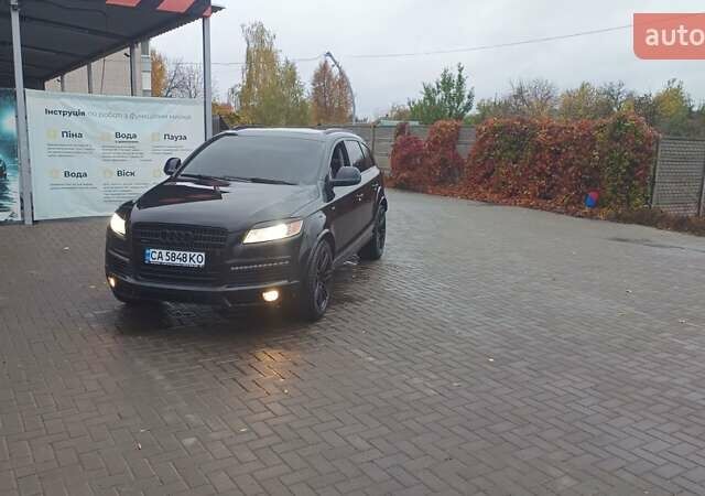 Ауді Ку 7 2008 у Золотоноше на Automoto.ua Чорний Ауді Ку 7, об'ємом двигуна 4.2 л та пробігом 176 тис. км за 11300 $, фото 1 на Automoto.ua