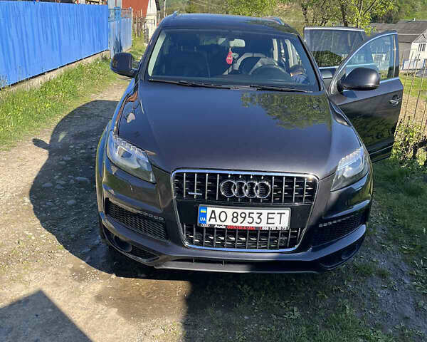 Черный Ауди Ку 7, объемом двигателя 3 л и пробегом 183 тыс. км за 15800 $, фото 1 на Automoto.ua