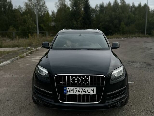 Черный Ауди Ку 7, объемом двигателя 3 л и пробегом 296 тыс. км за 16800 $, фото 1 на Automoto.ua