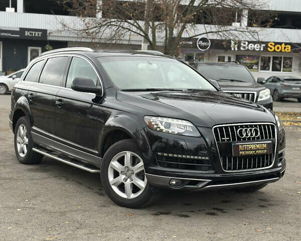 Черный Ауди Ку 7, объемом двигателя 3 л и пробегом 166 тыс. км за 10999 $, фото 1 на Automoto.ua