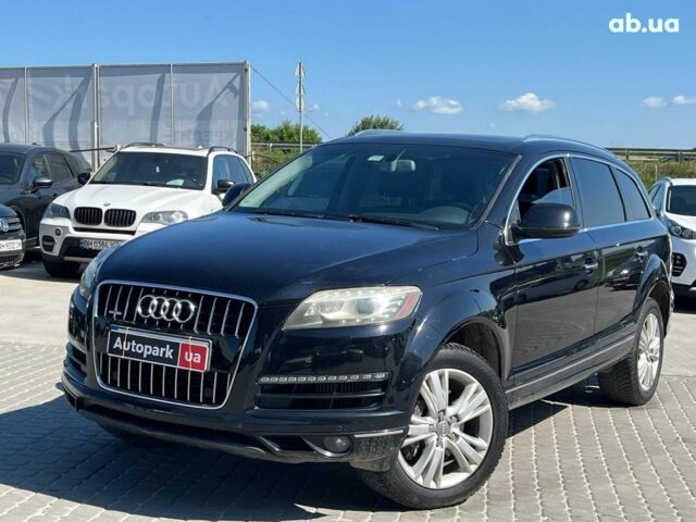 Черный Ауди Ку 7, объемом двигателя 3 л и пробегом 347 тыс. км за 15990 $, фото 1 на Automoto.ua