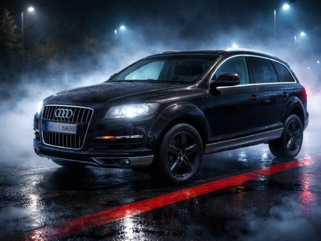 Черный Ауди Ку 7, объемом двигателя 3 л и пробегом 202 тыс. км за 12000 $, фото 1 на Automoto.ua