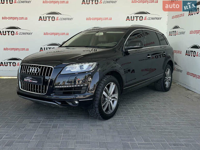 Черный Ауди Ку 7, объемом двигателя 3 л и пробегом 300 тыс. км за 17950 $, фото 1 на Automoto.ua