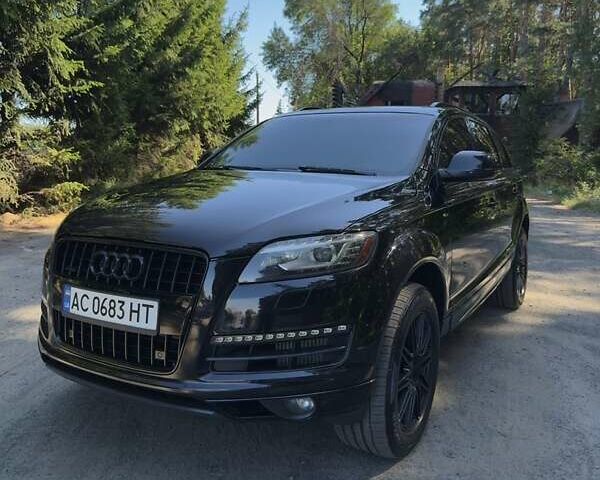Черный Ауди Ку 7, объемом двигателя 2.97 л и пробегом 242 тыс. км за 20600 $, фото 1 на Automoto.ua