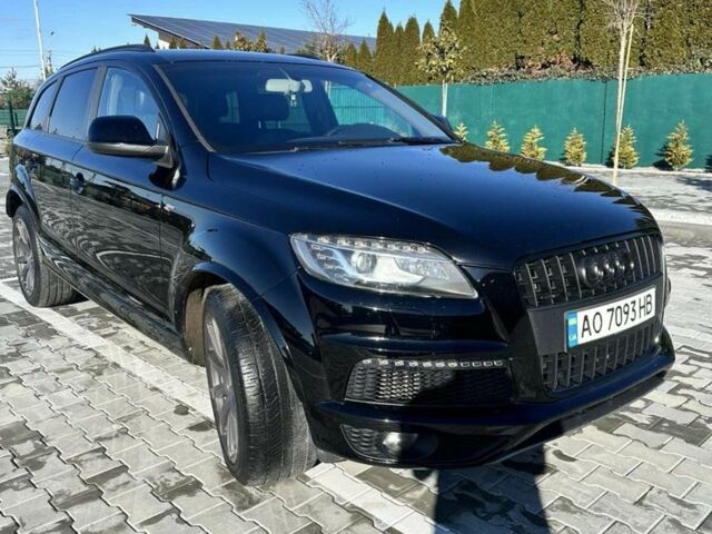 Черный Ауди Ку 7, объемом двигателя 3 л и пробегом 328 тыс. км за 17400 $, фото 1 на Automoto.ua