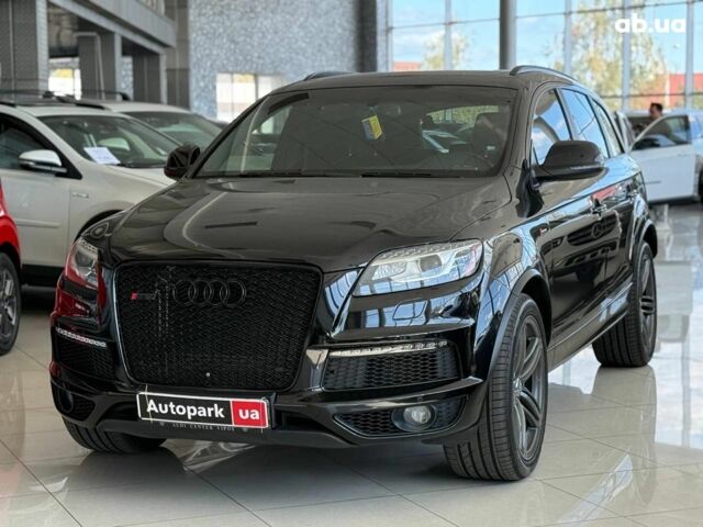 Черный Ауди Ку 7, объемом двигателя 3 л и пробегом 194 тыс. км за 20940 $, фото 1 на Automoto.ua