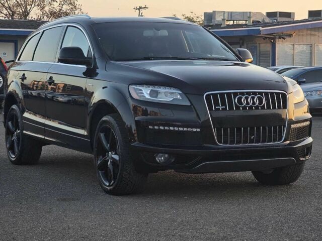 Черный Ауди Ку 7, объемом двигателя 3 л и пробегом 76 тыс. км за 9000 $, фото 1 на Automoto.ua