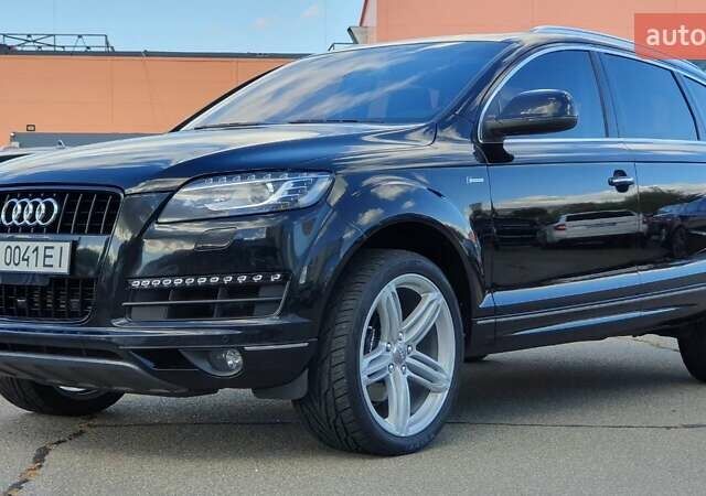 Черный Ауди Ку 7, объемом двигателя 3 л и пробегом 132 тыс. км за 19900 $, фото 1 на Automoto.ua