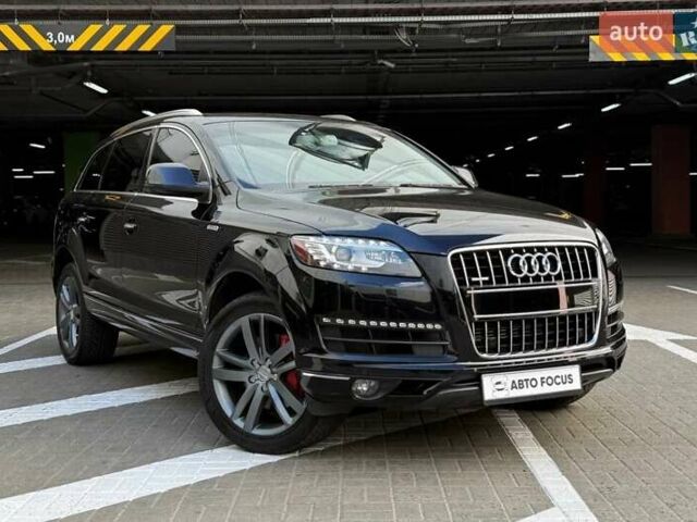 Черный Ауди Ку 7, объемом двигателя 3 л и пробегом 161 тыс. км за 17990 $, фото 1 на Automoto.ua