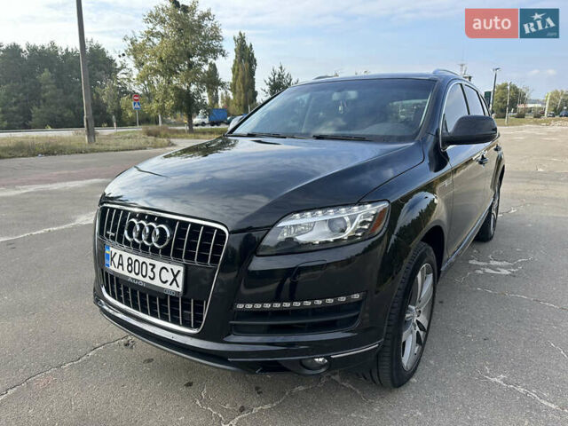 Черный Ауди Ку 7, объемом двигателя 3 л и пробегом 92 тыс. км за 20900 $, фото 1 на Automoto.ua