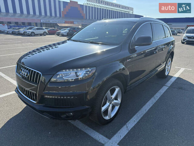 Черный Ауди Ку 7, объемом двигателя 3 л и пробегом 230 тыс. км за 18900 $, фото 1 на Automoto.ua