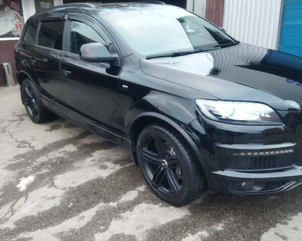 Черный Ауди Ку 7, объемом двигателя 3 л и пробегом 162 тыс. км за 23900 $, фото 1 на Automoto.ua