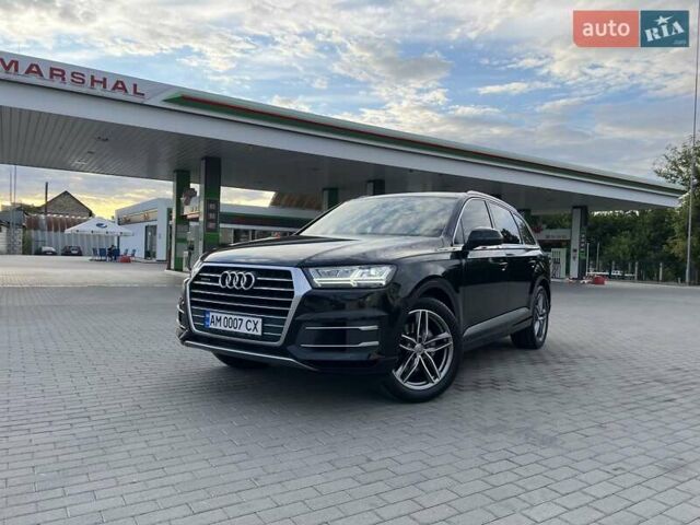 Черный Ауди Ку 7, объемом двигателя 2.97 л и пробегом 129 тыс. км за 43500 $, фото 1 на Automoto.ua