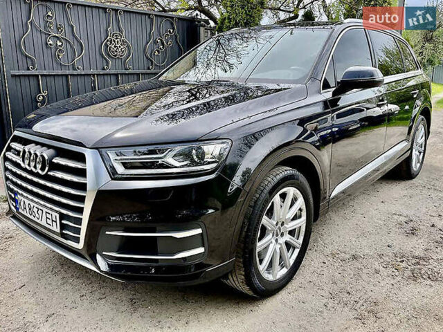 Черный Ауди Ку 7, объемом двигателя 3 л и пробегом 104 тыс. км за 27000 $, фото 1 на Automoto.ua
