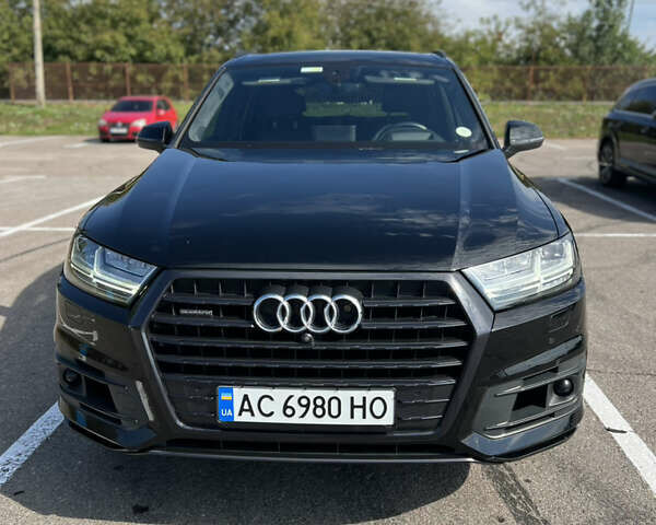 Черный Ауди Ку 7, объемом двигателя 3 л и пробегом 80 тыс. км за 42500 $, фото 1 на Automoto.ua