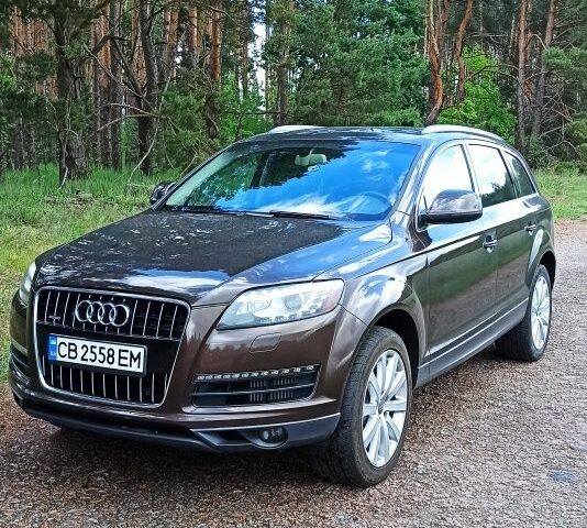 Коричневый Ауди Ку 7, объемом двигателя 3 л и пробегом 280 тыс. км за 15500 $, фото 1 на Automoto.ua