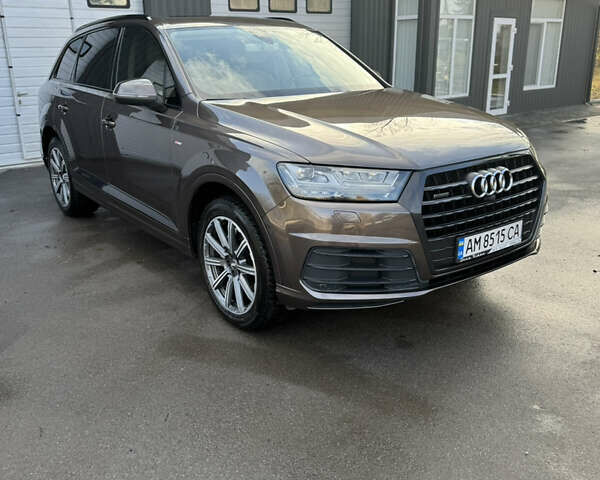 Коричневый Ауди Ку 7, объемом двигателя 3 л и пробегом 122 тыс. км за 29900 $, фото 1 на Automoto.ua