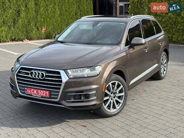 Ауді Ку 7 2017 у Стрые на Automoto.ua Коричневий Ауді Ку 7, об'ємом двигуна 3 л та пробігом 213 тис. км за 26600 $, фото 1 на Automoto.ua