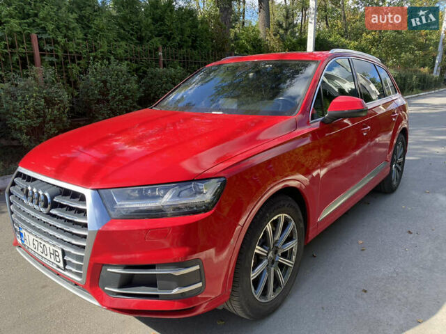 Красный Ауди Ку 7, объемом двигателя 3 л и пробегом 170 тыс. км за 25000 $, фото 1 на Automoto.ua