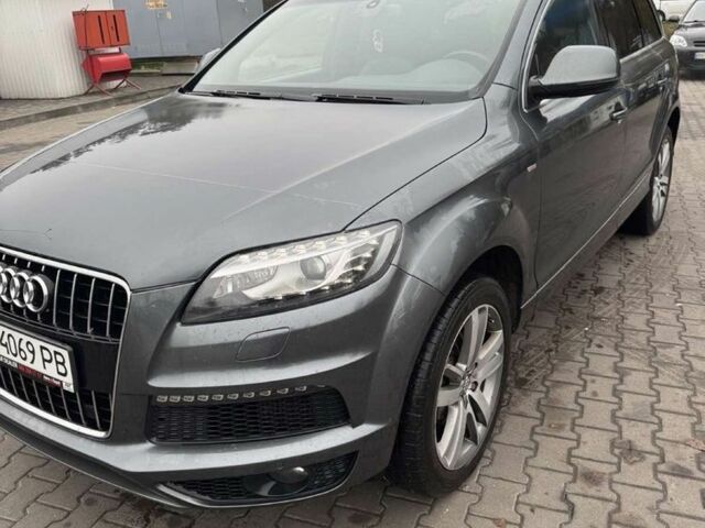 Серый Ауди Ку 7, объемом двигателя 3 л и пробегом 308 тыс. км за 18500 $, фото 1 на Automoto.ua